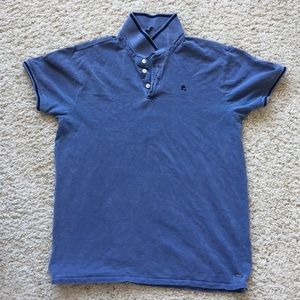 Scotch & Soda blue men’s polo